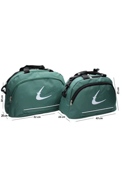 Bevitton Geantă de fitness și sport de călătorie, unisex, cu două compartimente, cu curea lungă, care poate fi folosită de femei și bărbați.