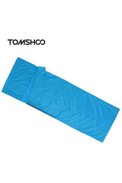 Choice Blue TOMSHOO Outdoor Travel Hotel Sleeping Bag Camping Hiking Polyester Pongee Healthy Sleeping Bag