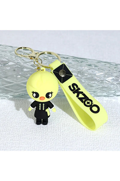 Choice6 سلسلة مفاتيح دمية ستراي كيدز اللطيفة من هوانغجي، إس كي زوو، قلادة حقي...