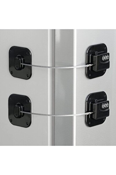 Choice قفلان للثلاجة، قفل برقم سري لخزائن الثلاجة، قفل ثلاجة شديد التحمل، آمن...