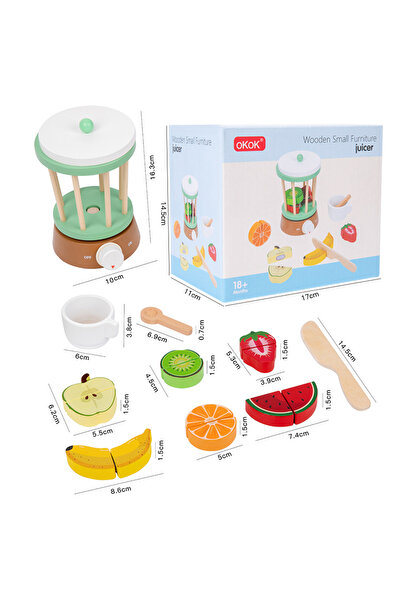 choice2 Juicer Children's playhouse wooden toys, simulation juicer, coffee ma...