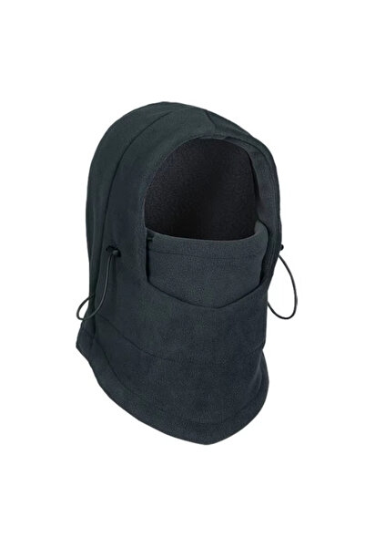 Choice GRAY New Fashion Warm Cap Winter Men Women Hats Waterproof Thermal Fleece Balaclava Hat Hooded Neck