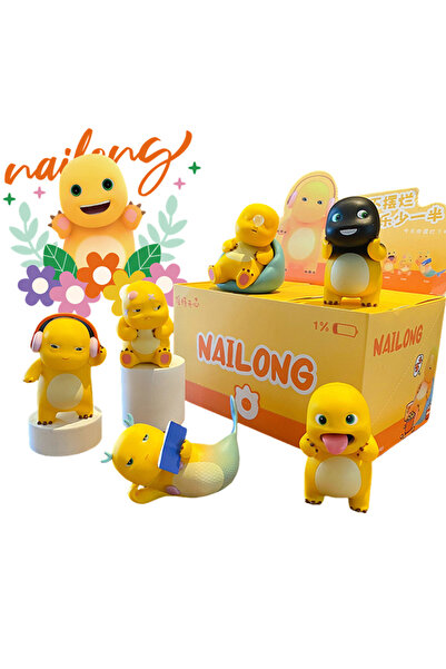 Choice 6pcs Nailong Blind Box Milk Dragon Tanking Daily 6-Piece Set Doll Figu...