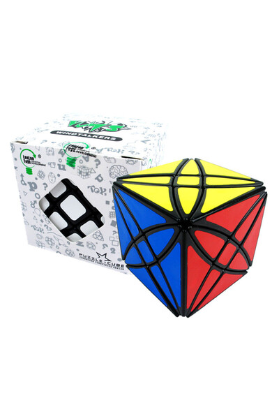 Choice مكعب لانلان فلاور ريكس ذو الشكل الغريب، مكعب سداسي الأوجه بثمانية محاو...