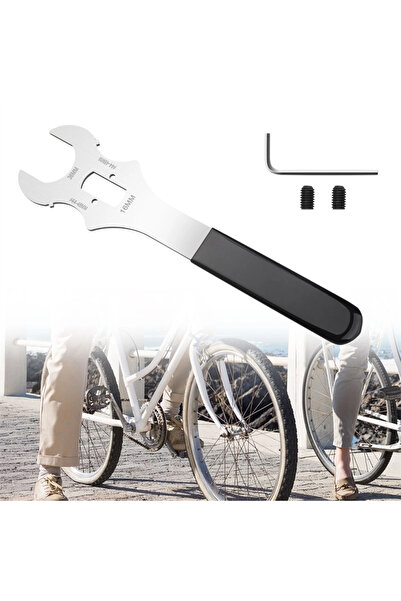 Choice مفتاح ربط حلقات قفل المحور السفلي للدراجات، مفتاح فك محاور الدراجات، م...