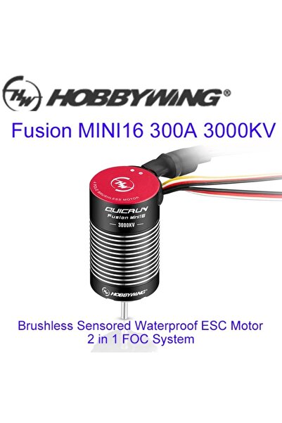 Choice محرك فيوجن ميني 16 3000KV هوبي وينج كويك رن فيوجن ميني 16 30 أمبير 300...