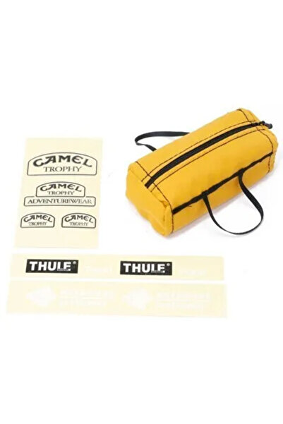 Choice Yellow Simulated mini luggage bag handbag suitable for 1:10 TRX-4 SCX10 D90 90046 RC climbing car si
