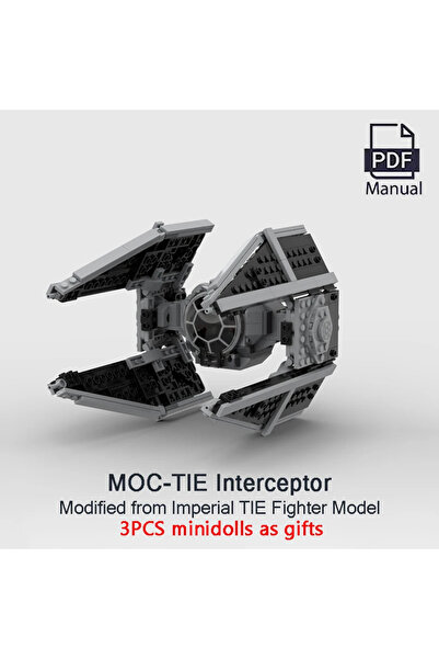 Choice دليل PDF من MOC TIE Interceptor الجديد Space TIE Interceptor MOC-75300...