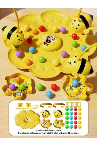 Choice 2 Bees Little Bumblebee Multifunctional Board Game Puzzle Fishing Toys...