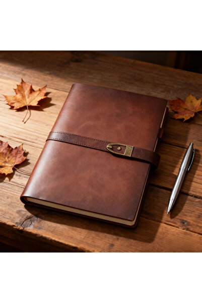 Choice A5 Brown 2026 Luxury Edition Refillable A5 Planner-Vintage Full Grain Leather,Heirloom-Grade Folio E