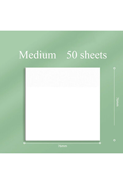 Choice4 Medium-50 sheets 50/100/150 Sheets Transparent Waterproof Posted It S...