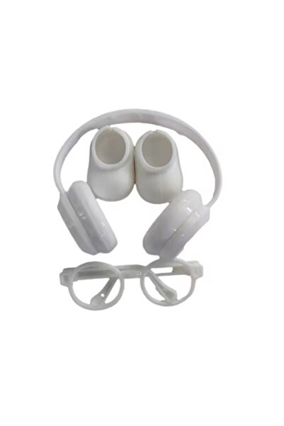 Choice No Doll White Set DIY Plush Doll Accessories For Labubu V1 V2 V3 Shoes...