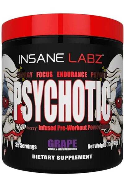 insane labz مشروب سايكوتيك، بنكهة العنب، 35 حصة
