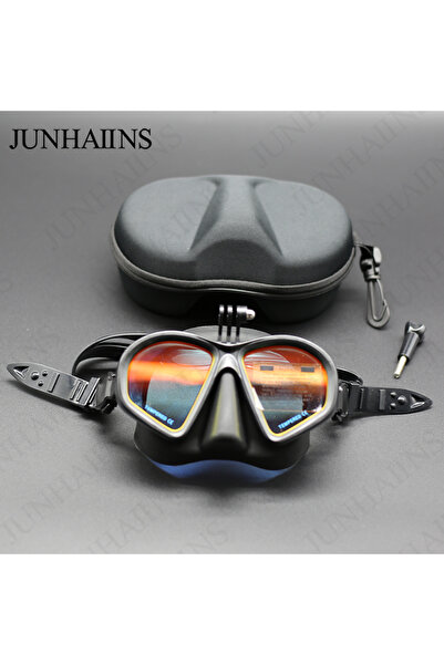Choice black glod stand Professional Wet Low Volume Freediving Mask, Snorkeli...