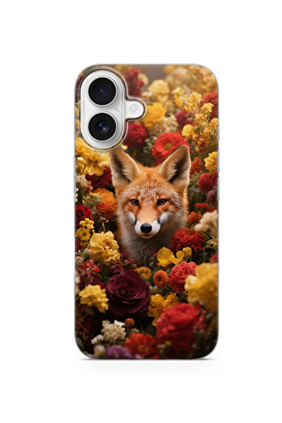 lelia حافظة هاتف شفافة متوافقة مع آيفون 16 مطبوع |   المجموعة: وايلد سبيريت ب...