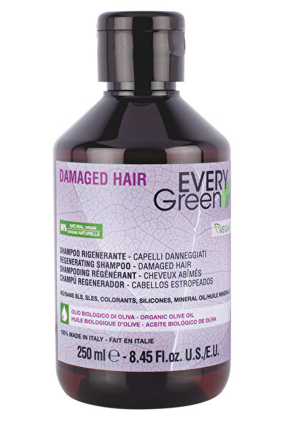 EveryGreen DAMAGED HAİR – YIPRANMIŞ SAÇLAR İÇİN YENİLEYİCİ ŞAMPUAN 250 ML