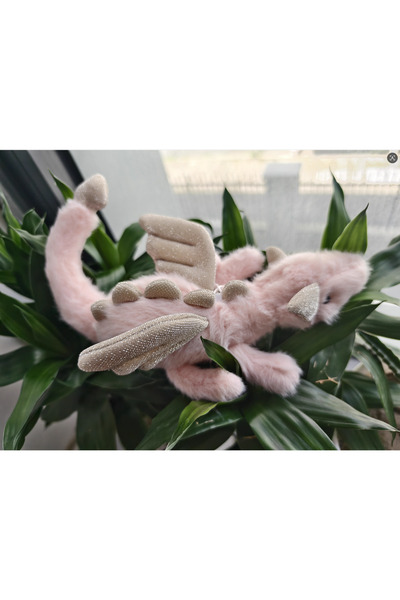 Choice وسادة غرفة نوم على شكل قطة ماتشا تشيري تنين بطول 25 سم، قطة وكلب يلعبا...