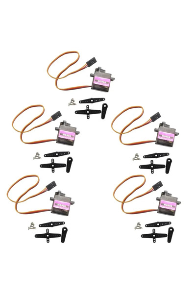 Choice 5pcs MG90S 180 MG90S Metal Gear 9g Servo SG90 Upgraded Version for RC Helicopter Plane Boat Car Tre