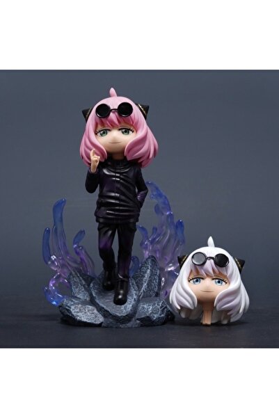 BANDAI مجسم أنيجا فورجر من أنمي جوجوتسو كايسن بطول 18 سم/7.09 بوصة، مجسم غوجو...