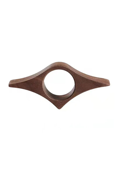 Choice A0475-01 فاصل كتاب خشبي ساخن من خشب الجوز، يدعم الإبهام، مناسب للقراءة...