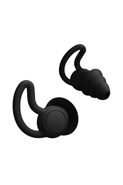 Choice سدادات أذن سوداء ناعمة قابلة لإعادة الاستخدام بثلاث طبقات للنوم، مصنوع...