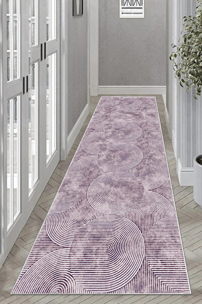 Thalia Home Yıkanabilir Kaymaz Taban Dijital Baskılı Halı,Yolluk