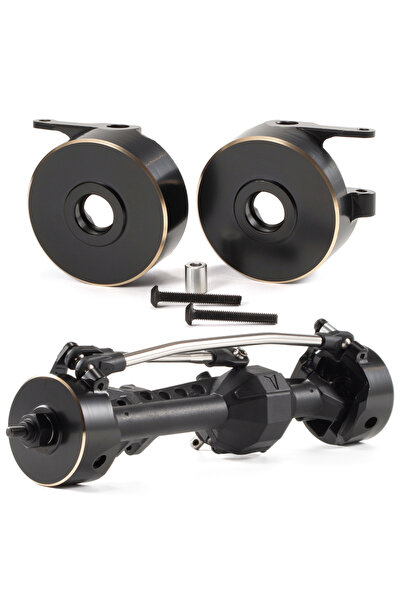 Choice CNC Brass Steering Knuckle Weights for Vanquish F10 F10T D44 HD44 SCX10 II Rockjock F9 Straight A...