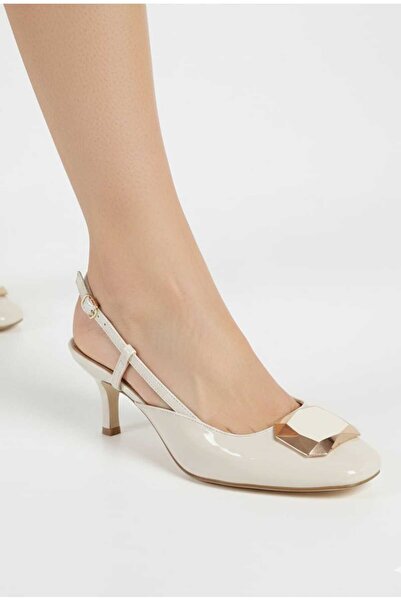 VARLIK AYAKKABI New Season Mink Color Low Heel Shoes