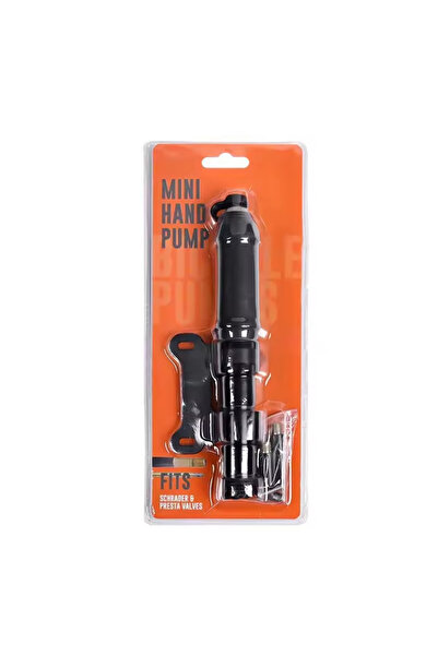 Choice مضخة هواء يدوية سوداء عالية الضغط للدراجات الجبلية، منفاخ دراجات صغير ومحمول