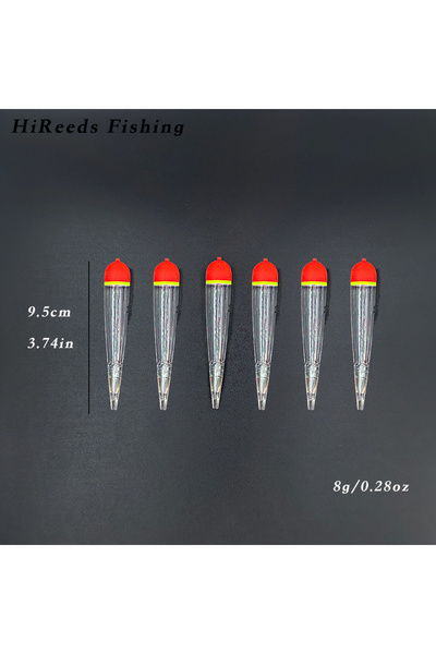 Choice 8 غرام، 6 قطع، عوامات صيد سمك السلمون المرقط، عوامات بلاستيكية عمودية ...