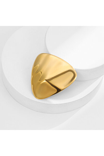 Choice LA2453 Loe | بروش هندسي من الفولاذ المقاوم للصدأ مطلي حديثًا بذهب عيار...