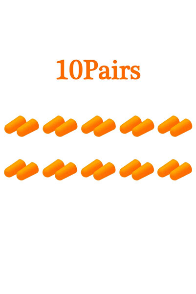 Choice 10 أزواج 10/20/50 زوجًا من سدادات الأذن المضادة للضوضاء للعمل والدراسة...