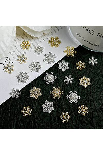 Choice مجموعة متنوعة من 10 قطع من تعليقات الأظافر المصنوعة من سبيكة الزركون ع...