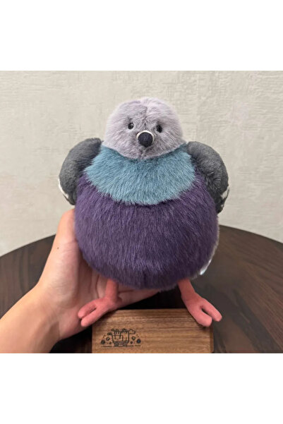 Choice 23cm ge zi Lovely Fluffy Pigeon Plush Toy Cute Soft Bird Stuffed Anima...