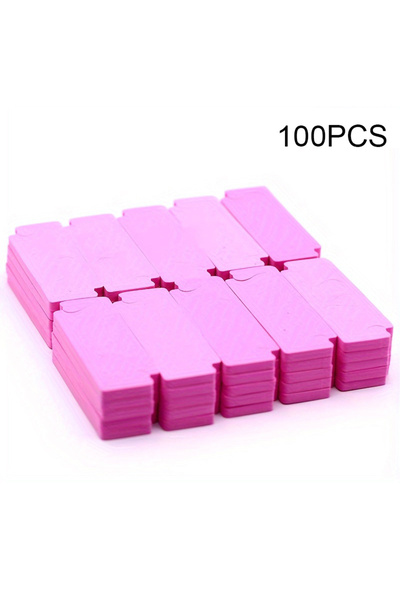 choice2 Pink 100Pcs 2/10/20/50/100PCS Pink Nail Art Toes Separators Fingers F...
