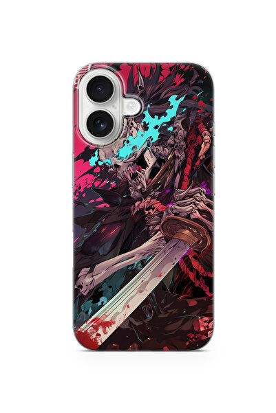 lelia حافظة هاتف شفافة متوافقة مع آيفون 16 مطبوع |   المجموعة: كاتانا ليجندز ...