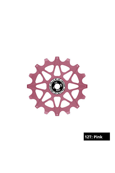 Choice محول سرعات خلفي للدراجات من TaoCi 12TPink ENLEE، مزود بعجلة توجيه سيراميكية ذات أسنان موجبة وسالبة، مناسب للدراجات الجبلية