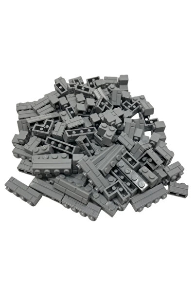 Choice1 120 قطعة من الطوب الجداري الرمادي الفاتح، بسماكة متوسطة، بأحجام متعدد...