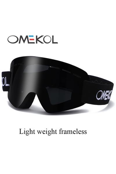 Choice BN1 OMEKOL Frameless Lightweight Anti-fog Ski Goggles Snow Snowboard G...
