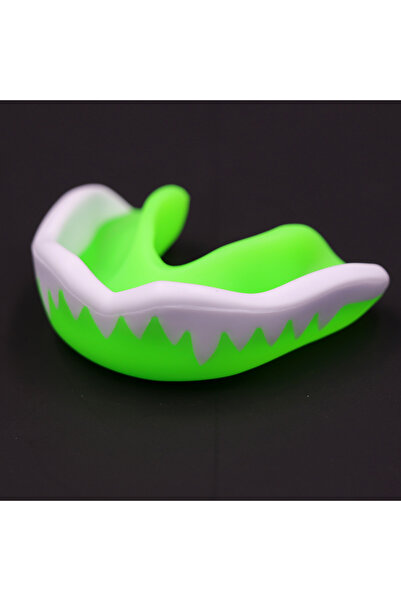 Choice واقي فم أخضر بدون علبة للملاكمة وفنون القتال المختلطة والمصارعة، وواقي...