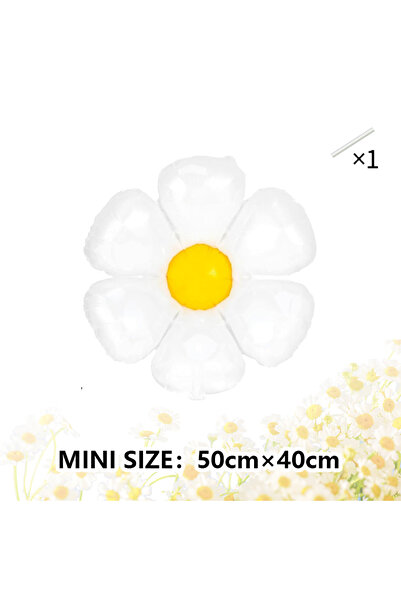 Choice 10pcs Small size 1/10pcs Chrysanthemum Balloon Multi Size Flower Aluminum Foil Balloon for Birthday