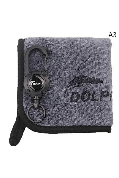 Choice منشفة صيد محمولة بحجم A3 مزودة بإبزيم، مصنوعة من قطن سميك ماص، مانع لل...