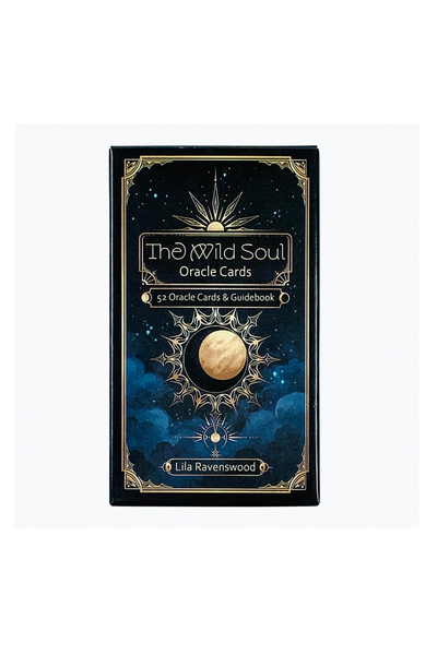 Choice black The Wild Soul Oracle Cards 52 Oracle Cards English Version Predictive Divination Deck Board G