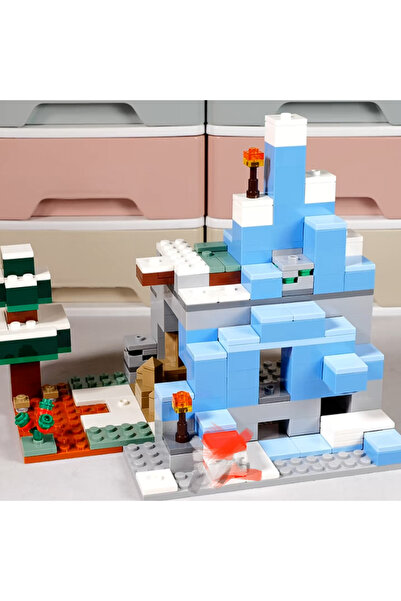 Choice مجموعة مكعبات بناء من سلسلة ماي بيكسل وورلد، 304 قطعة، 3 شخصيات مصغرة،...