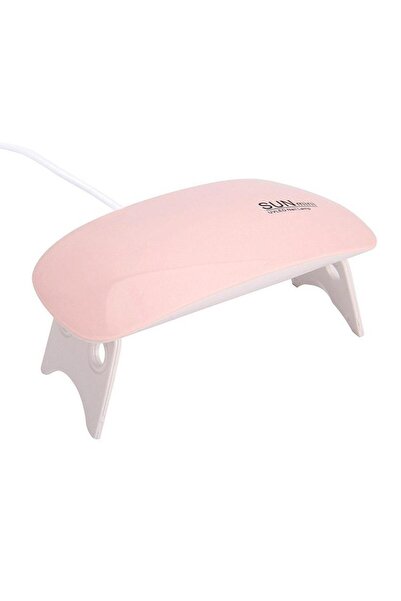 Choice مجفف أظافر صغير وردي اللون يعمل بالأشعة فوق البنفسجية/LED - مصباح تجفي...