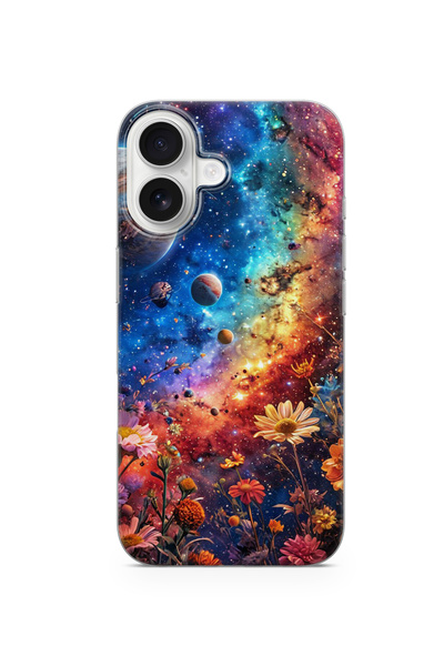 lelia حافظة هاتف شفافة متوافقة مع آيفون 16 بلس مطبوع |   المجموعة: كوزميك ويس...