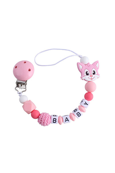 Choice5 Color 1 Baby Soother Pacifier Clip Animal Fox Silicone Dummy Holder C...