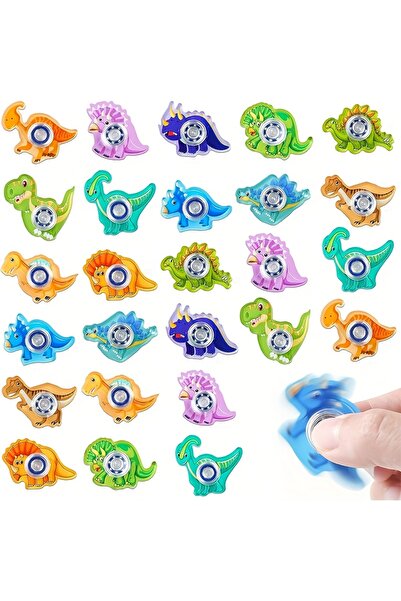 Choice ١٠ قطع عشوائية من سبينر الديناصورات الكرتونية، هدايا حفلات، لعبة دوارة...