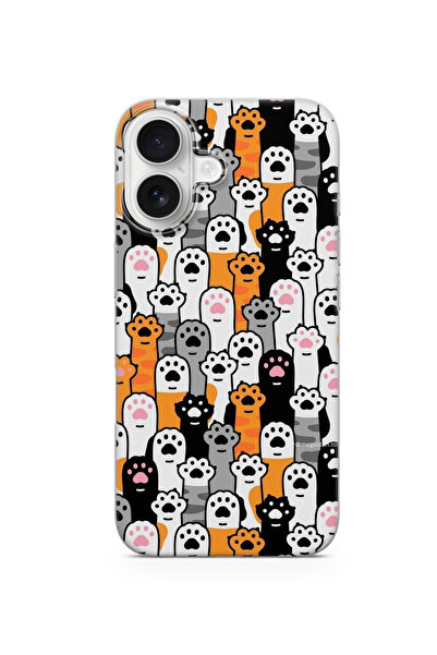 lelia حافظة هاتف شفافة متوافقة مع آيفون 16 مطبوع |   المجموعة: كاواي ميلك دريميز