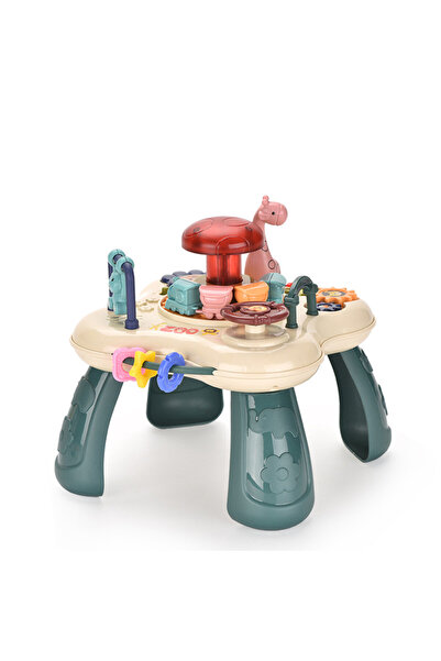 Choice طاولة ألعاب موسيقية للأطفال من عمر سنة إلى ثلاث سنوات، لون بيج، مناسبة...